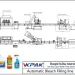 Automatic Bleach Filling Line קו מילוי אקונומיקה אוטומטי
