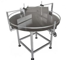 שולחן עבודה סיבובי מלא לבקבוקים אוטומטיים לחלוטין